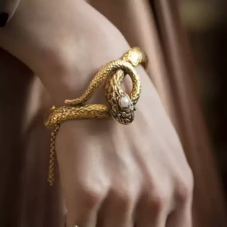 Arabian Magic Snake Charm Bracelet